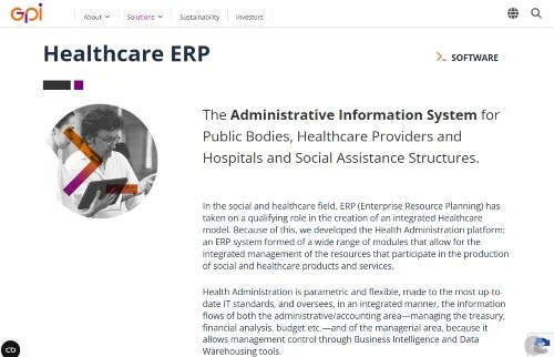 GPI Health Administration website