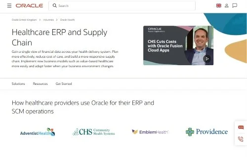 Oracle Fusion Cloud ERP