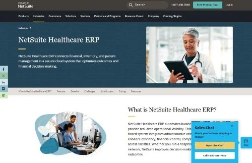 NetSuite Healthcare ERP