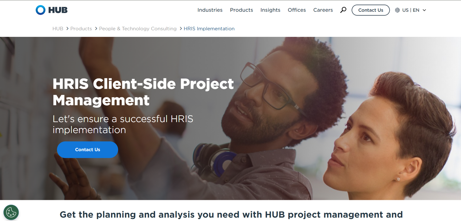 HUB International website