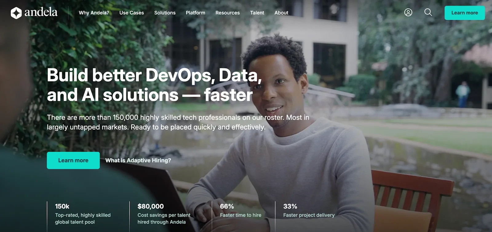 Andela website