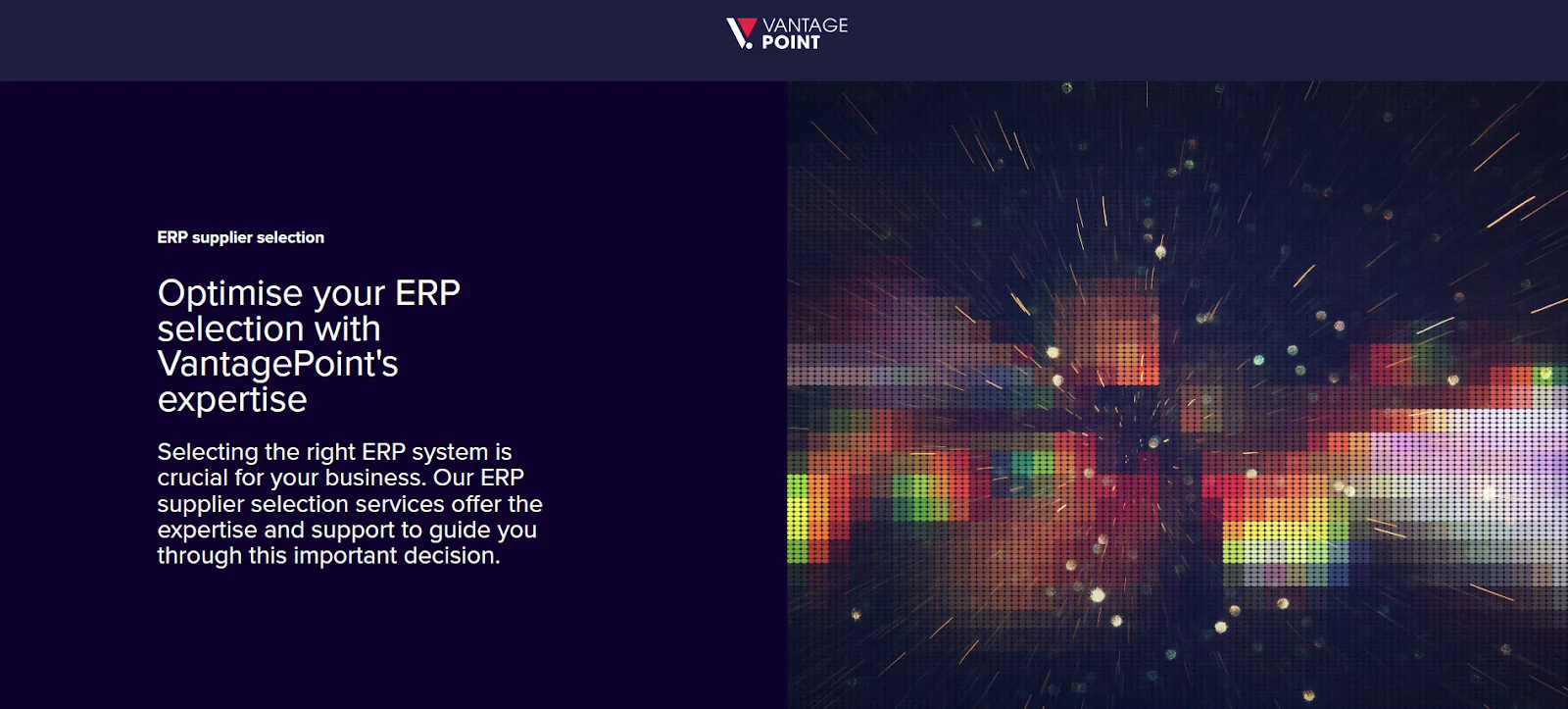 VantagePoint website