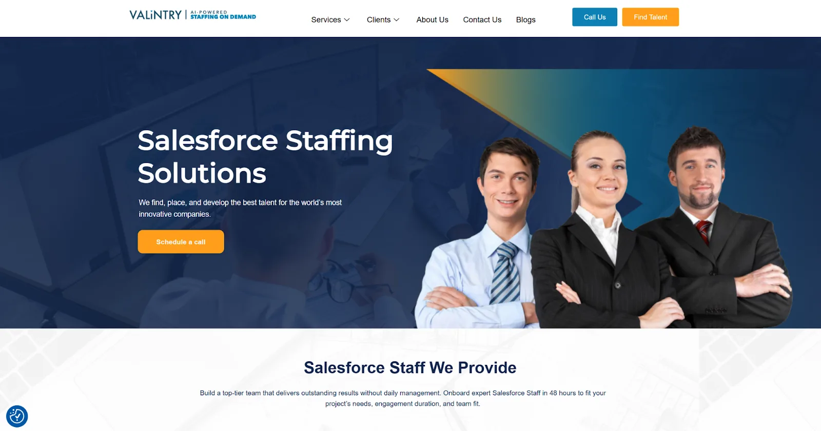 VALiNTRY website
