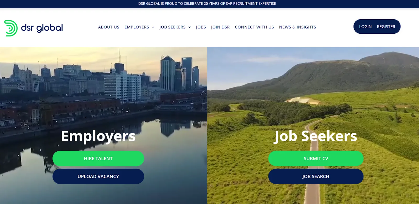 DSR Global website