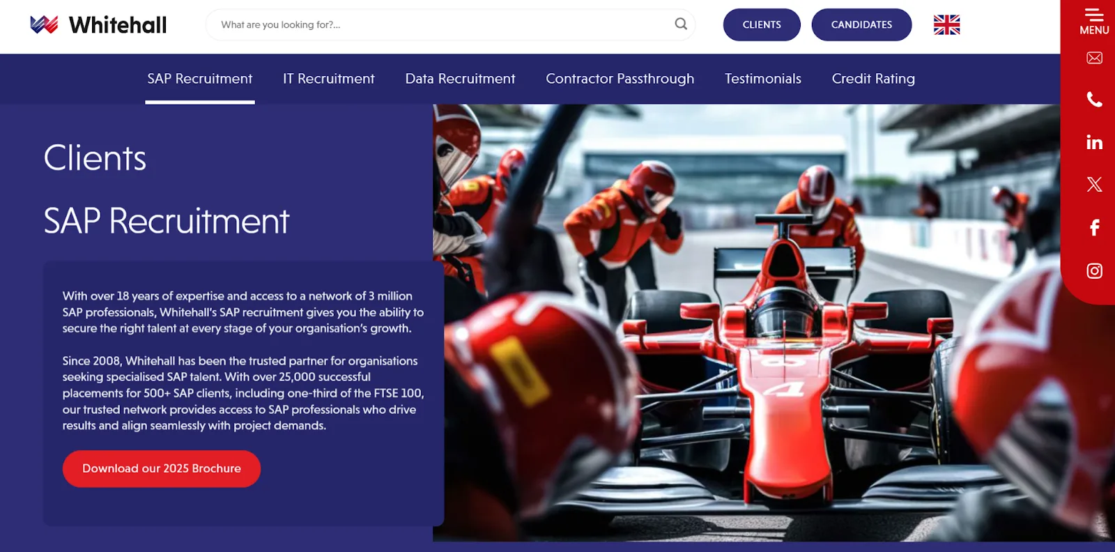 Whitehall website