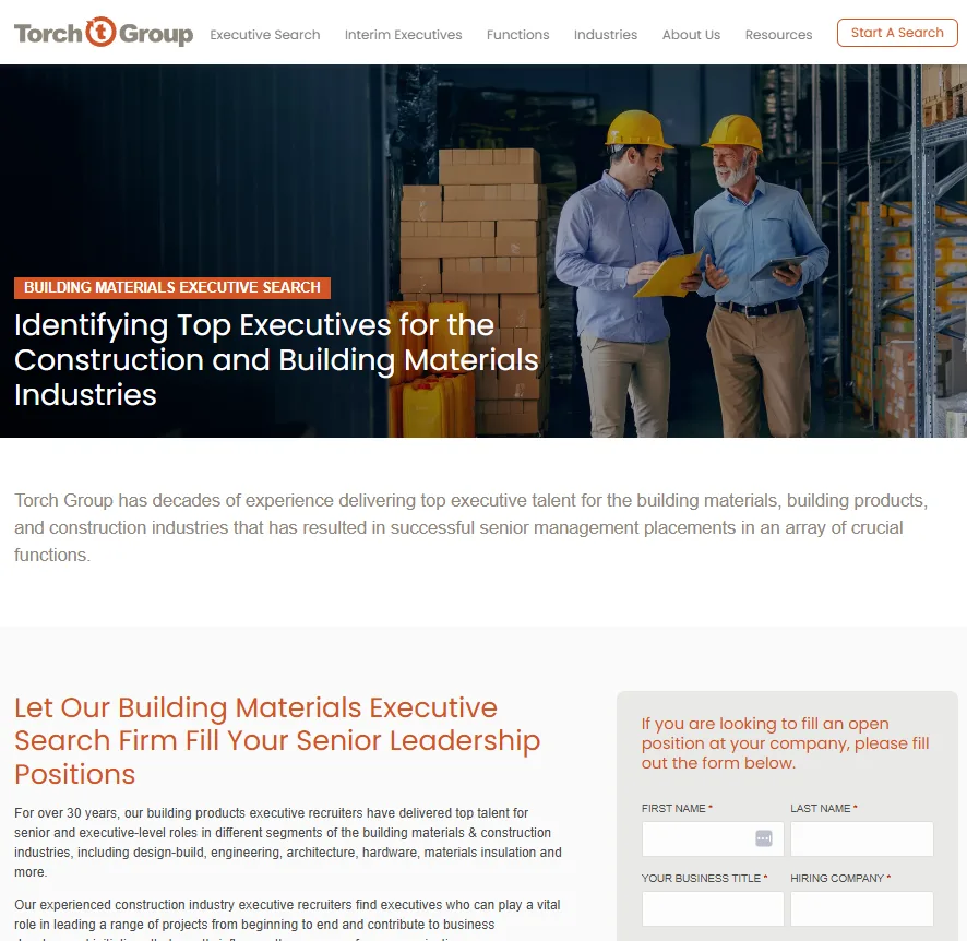 Torch Group website