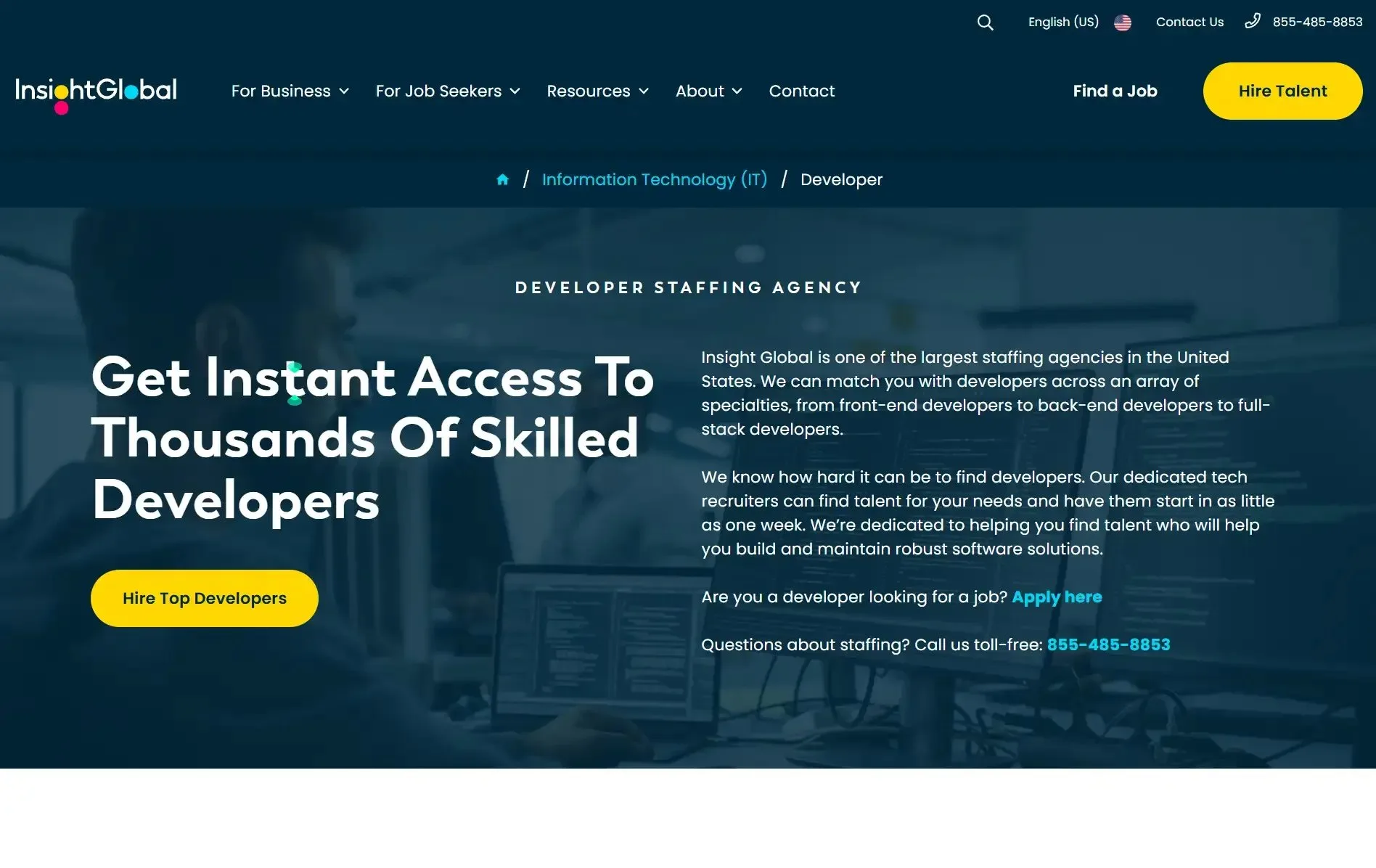 Insight Global website