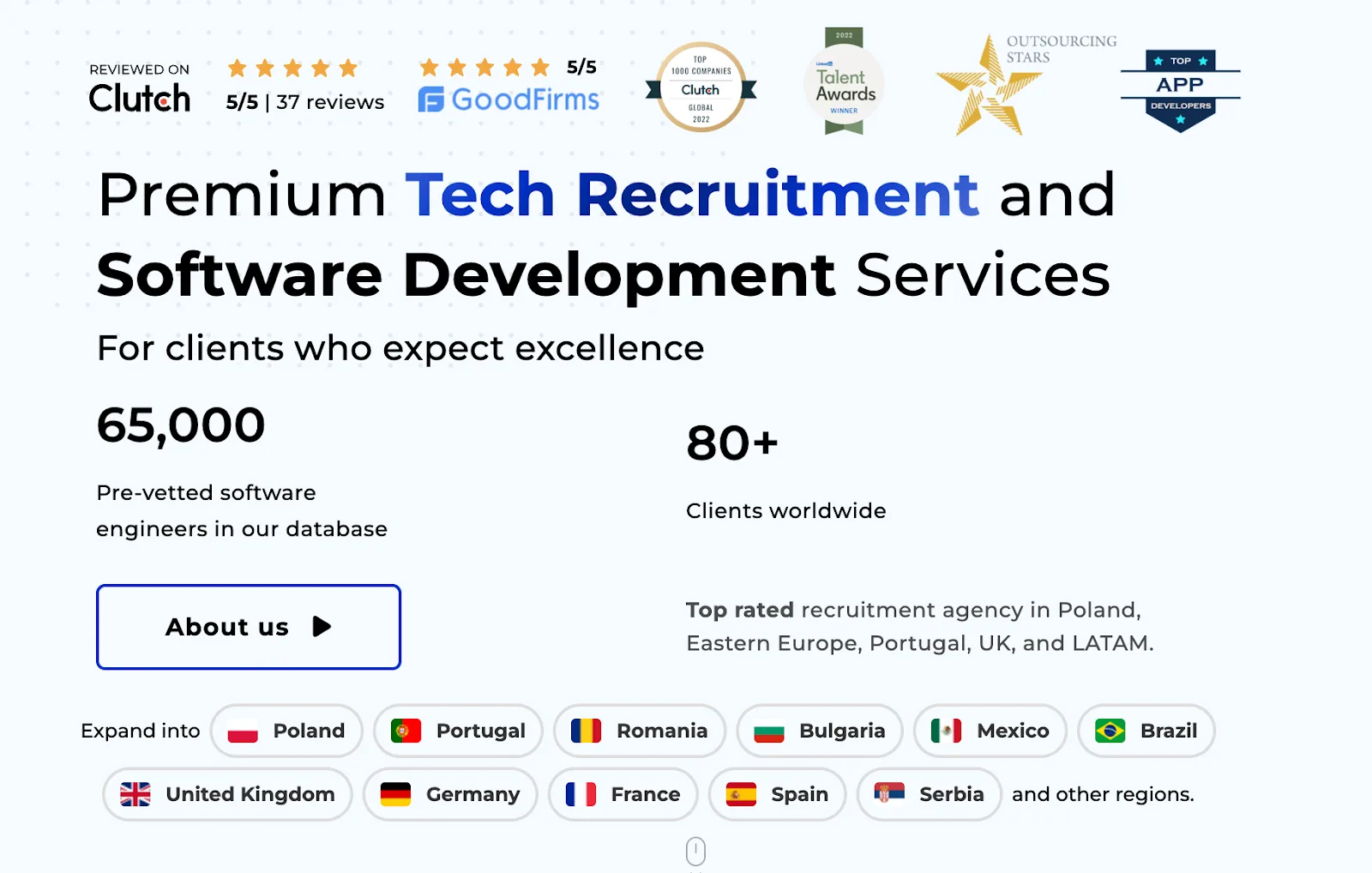 DevsData LLC website