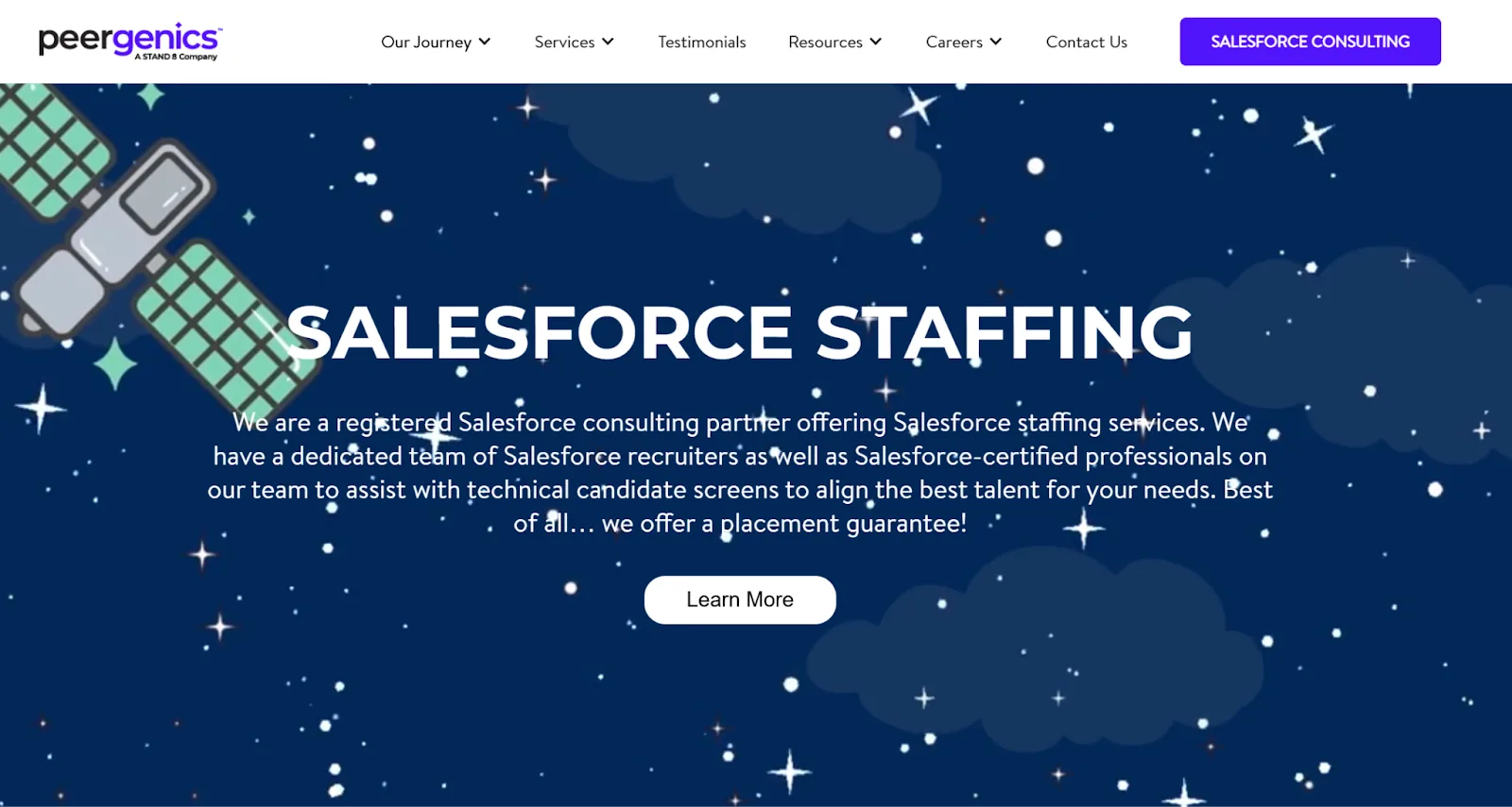 Peergenics website