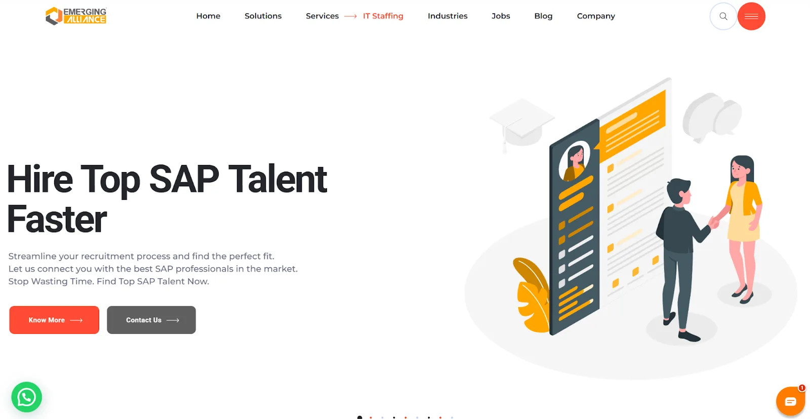 Emerging Alliance website