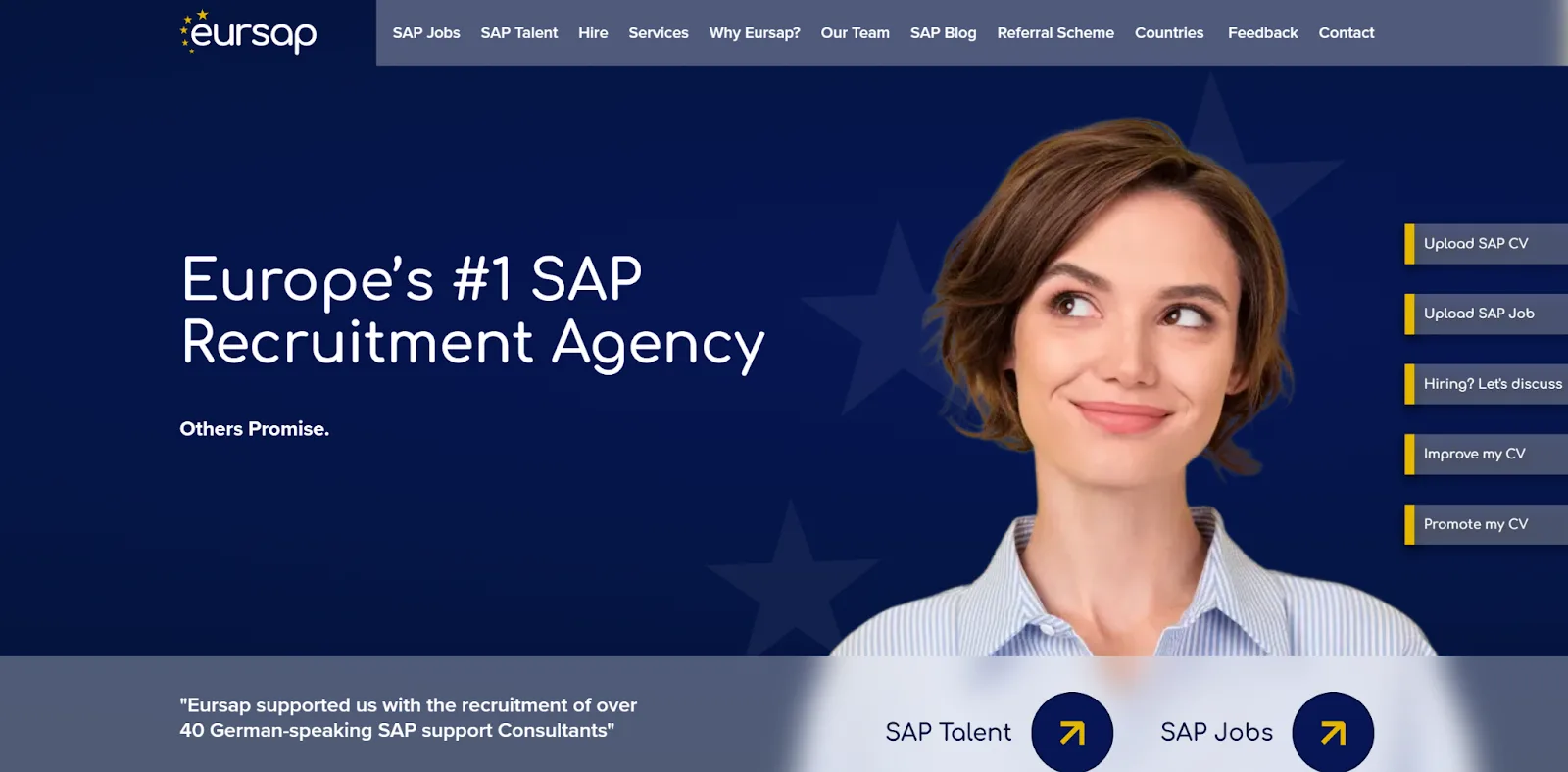 Eursap website