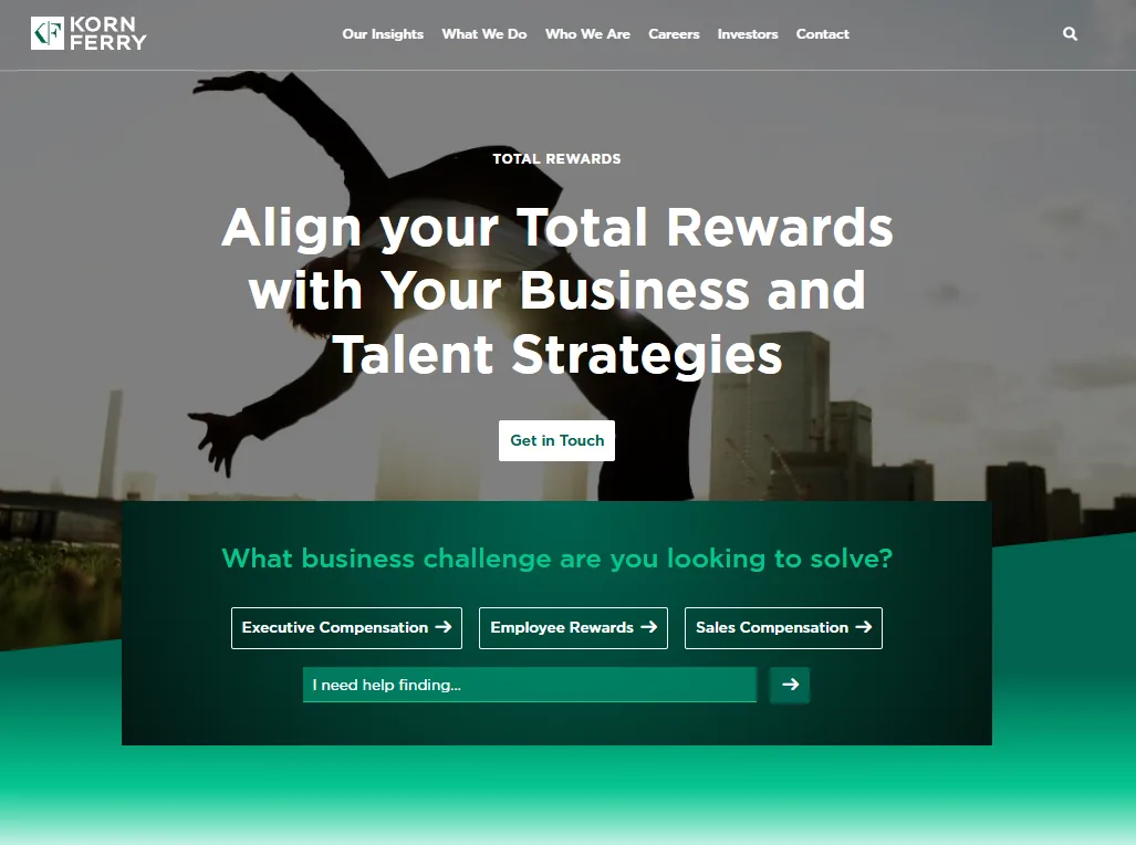 Korn Ferry website