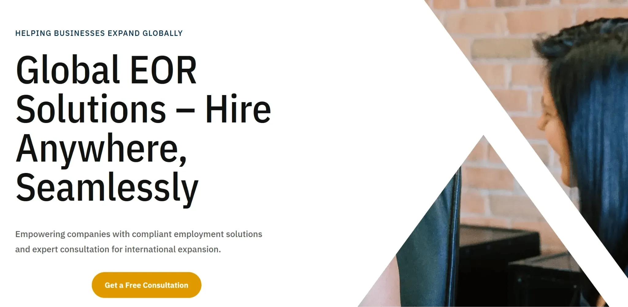 EOR Partners website