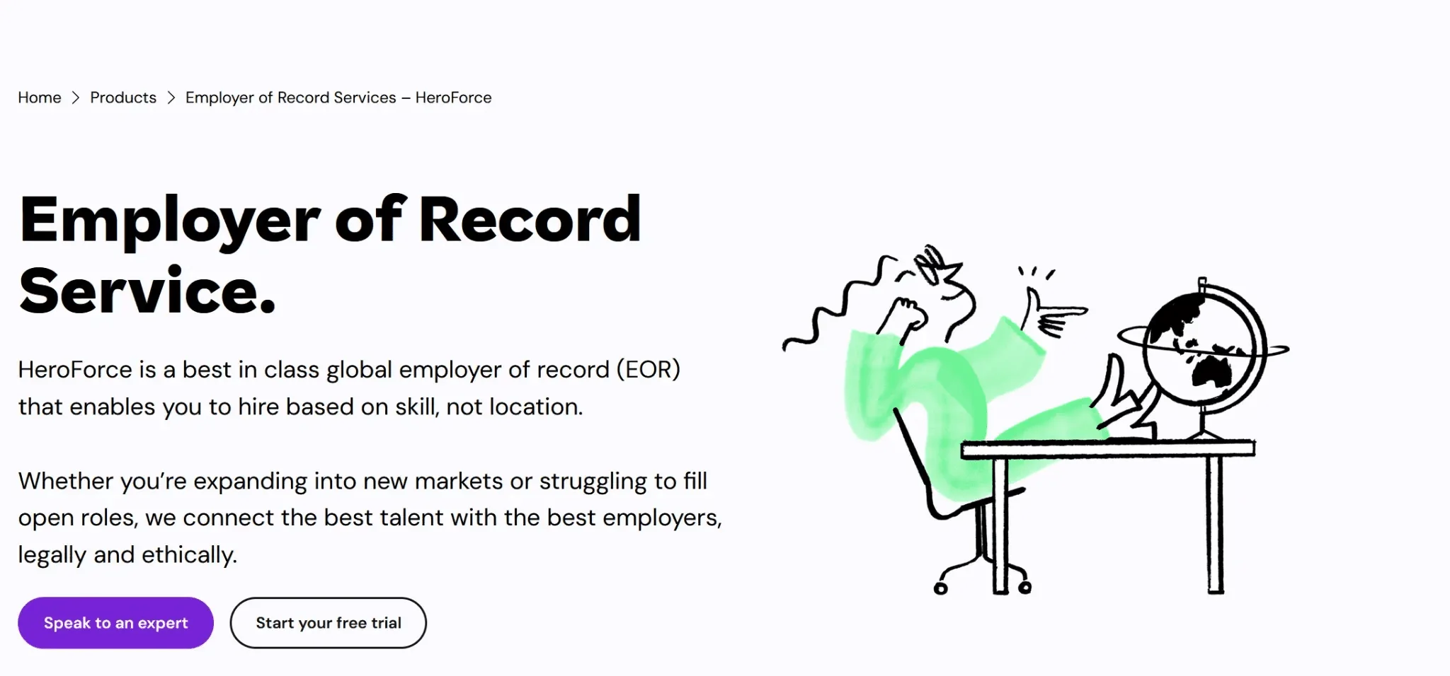 Employment Hero website
