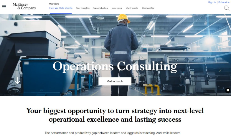 McKinsey Operations