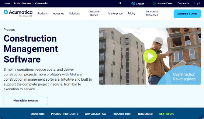 Acumatica Construction Edition