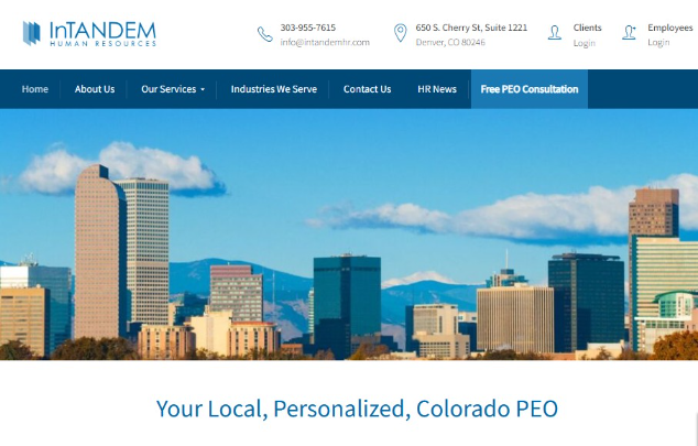 InTANDEM Human Resources website