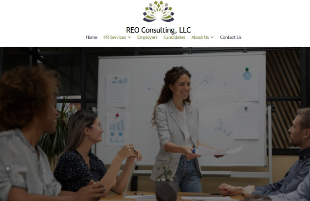 REO Consulting website