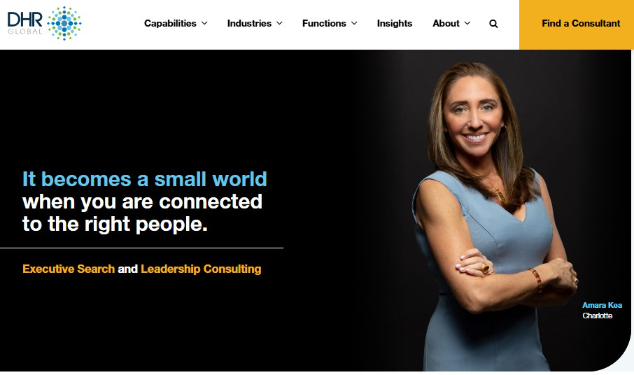 DHR Global website
