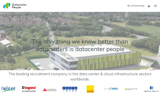 Datacenter People website