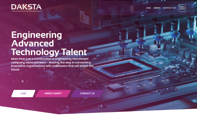 Daksta website