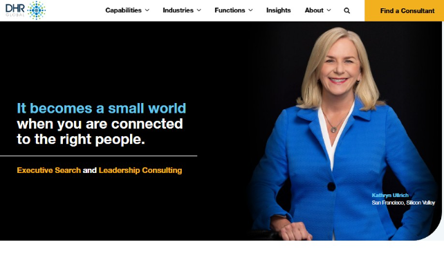 DHR Global website