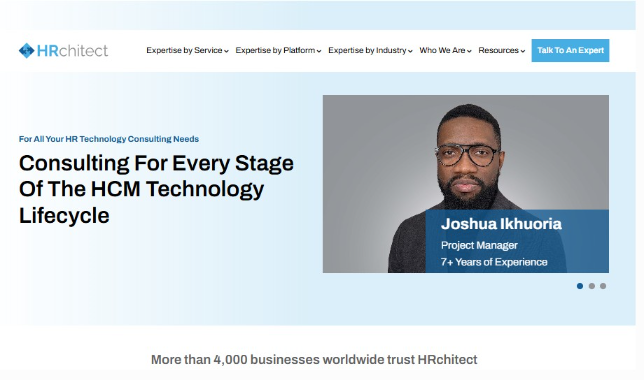 HRchitect website