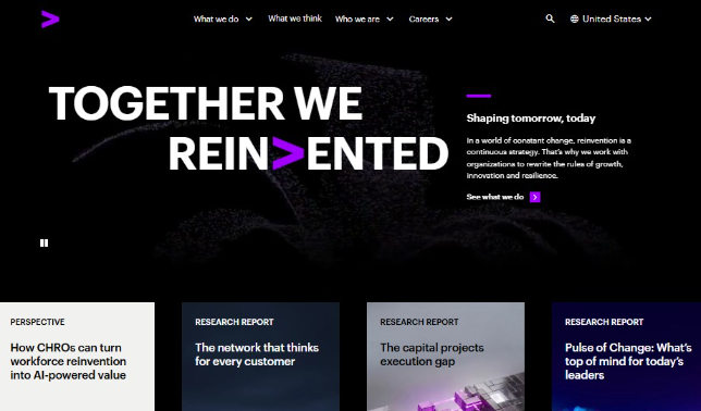 Accenture website