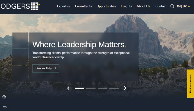 Odgers website