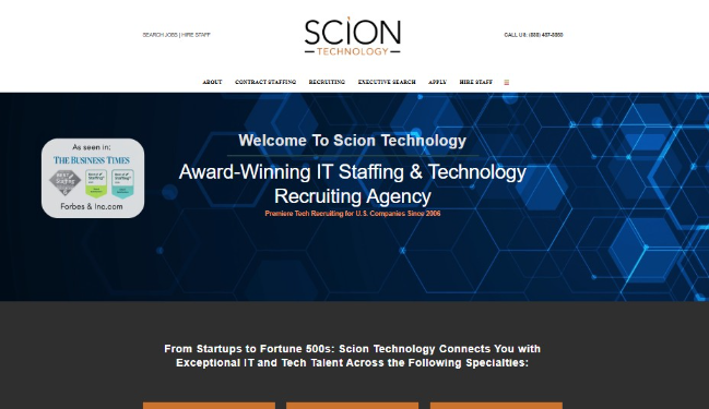 Scion Technology website