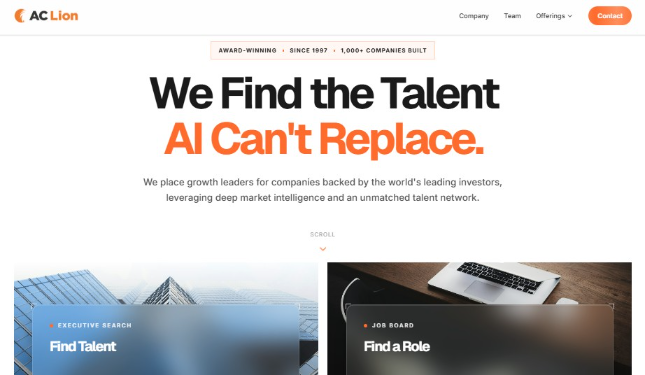 AC Lion website