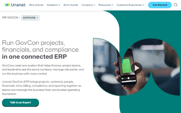 Unanet ERP GovCon