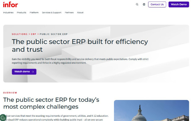 Infor CloudSuite Public Sector