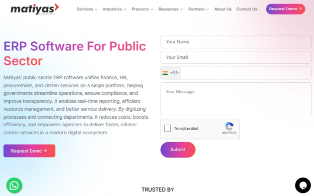 Matiyas Public Sector ERP