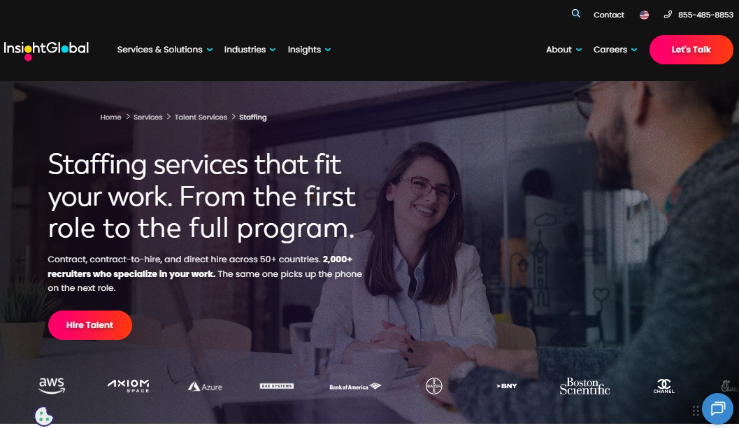 Insight Global website