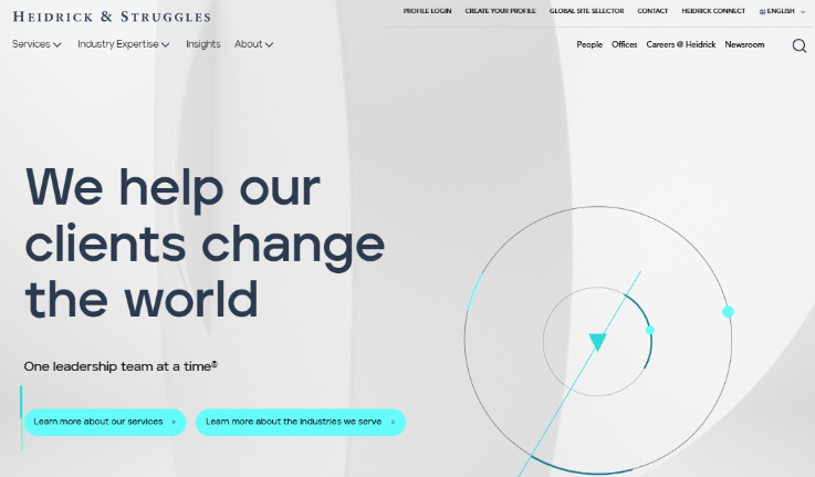 Heidrick & Struggles website