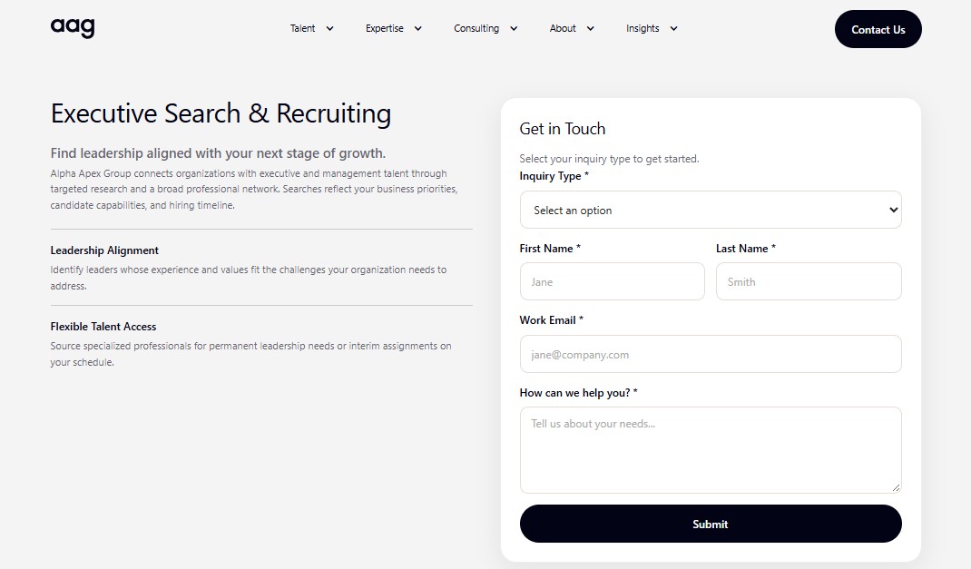 AAG Executive Recruiting