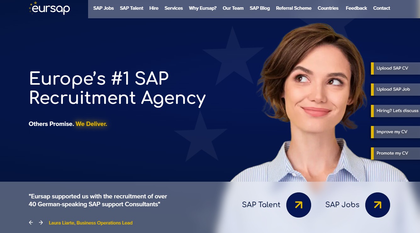 Eursap website