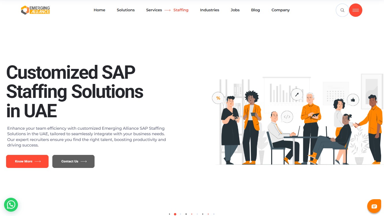 Emerging Alliance website