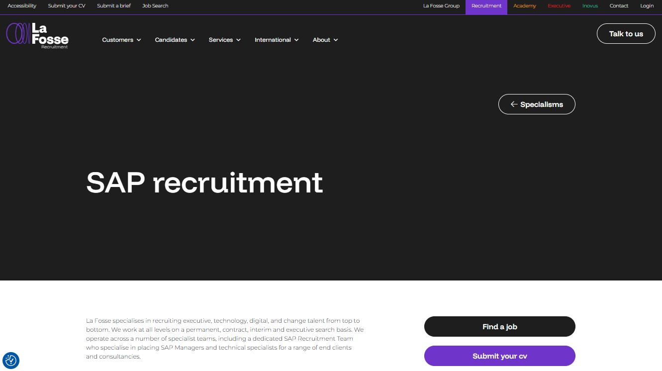 La Fosse website