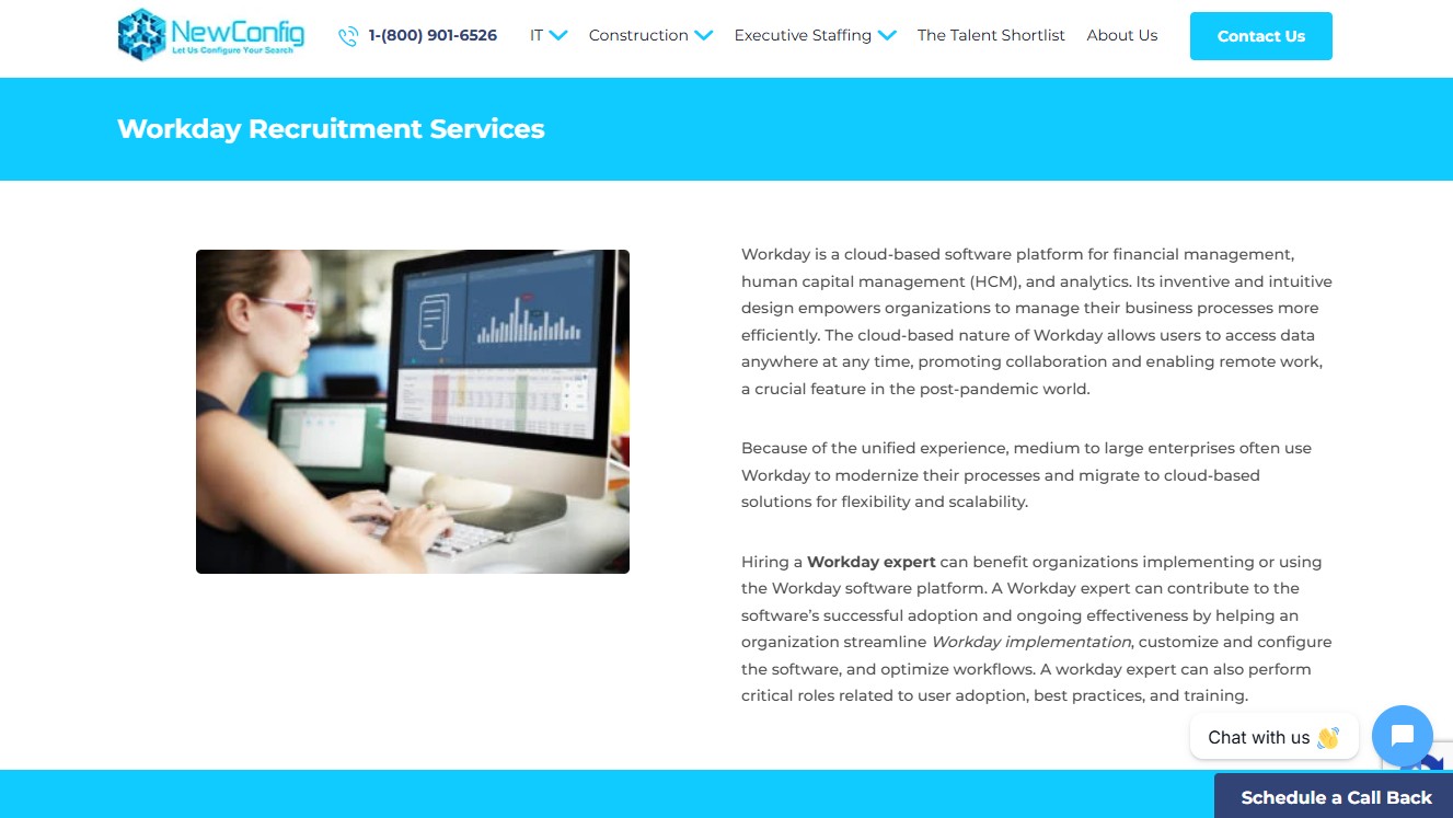 NewConfig website