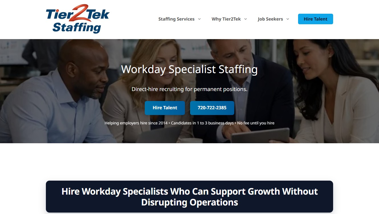 Tier2Tek website
