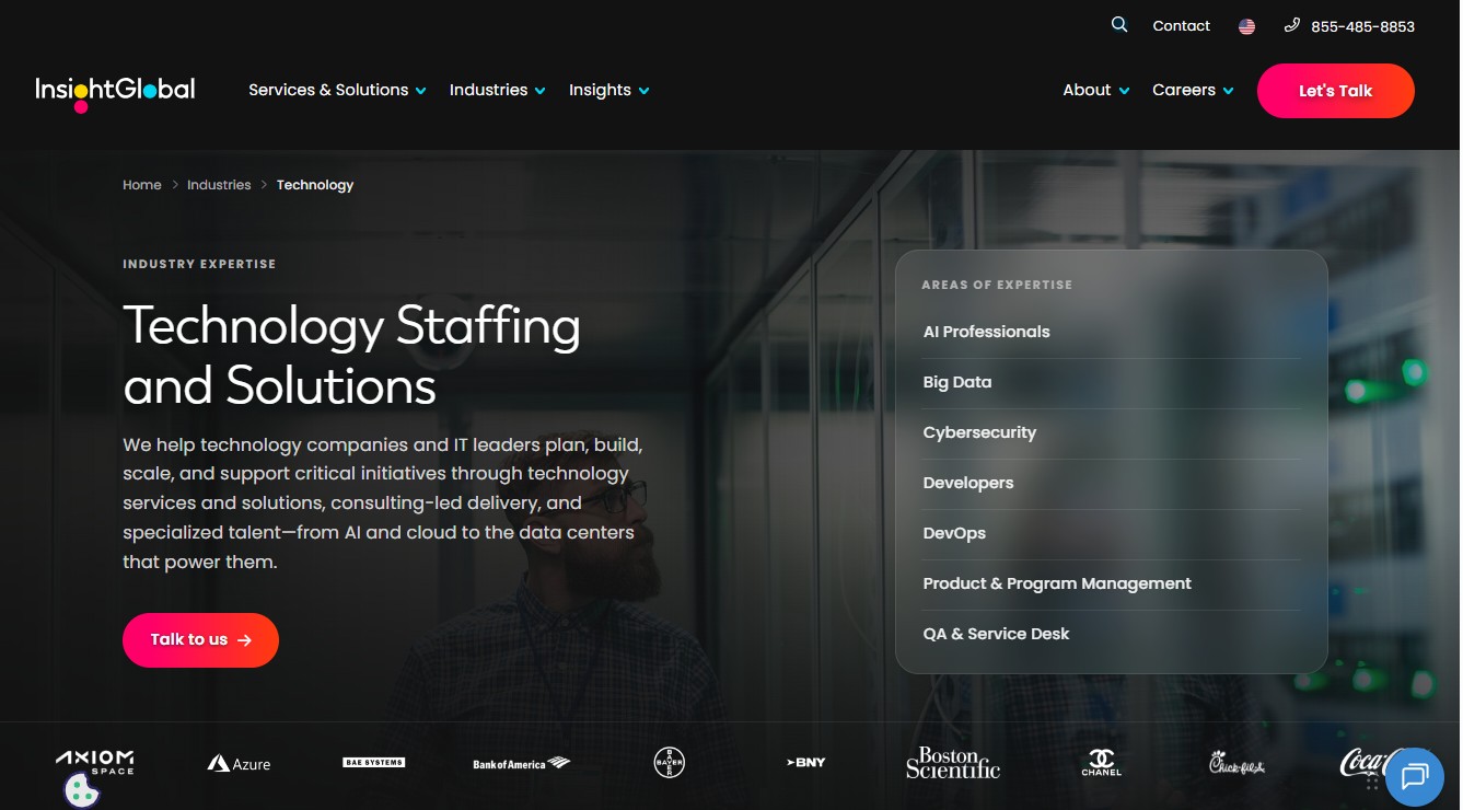 Insight Global website