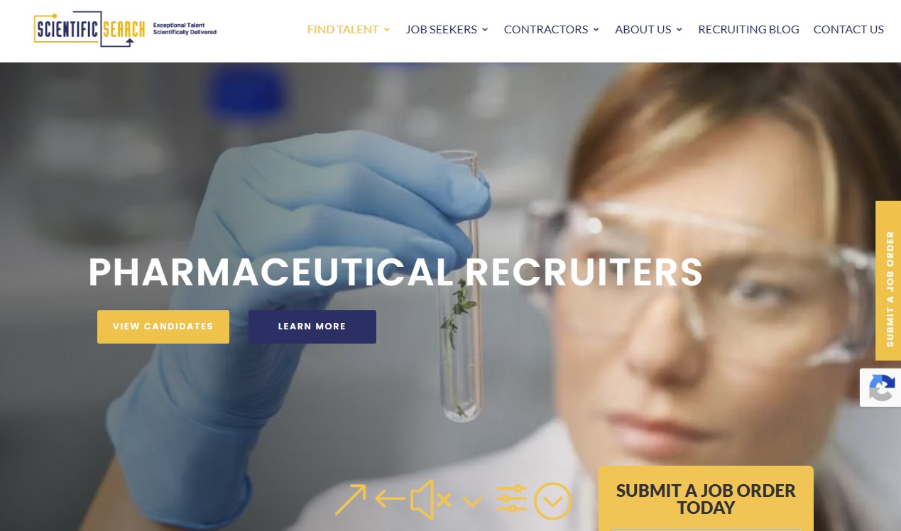 Scientific Search website