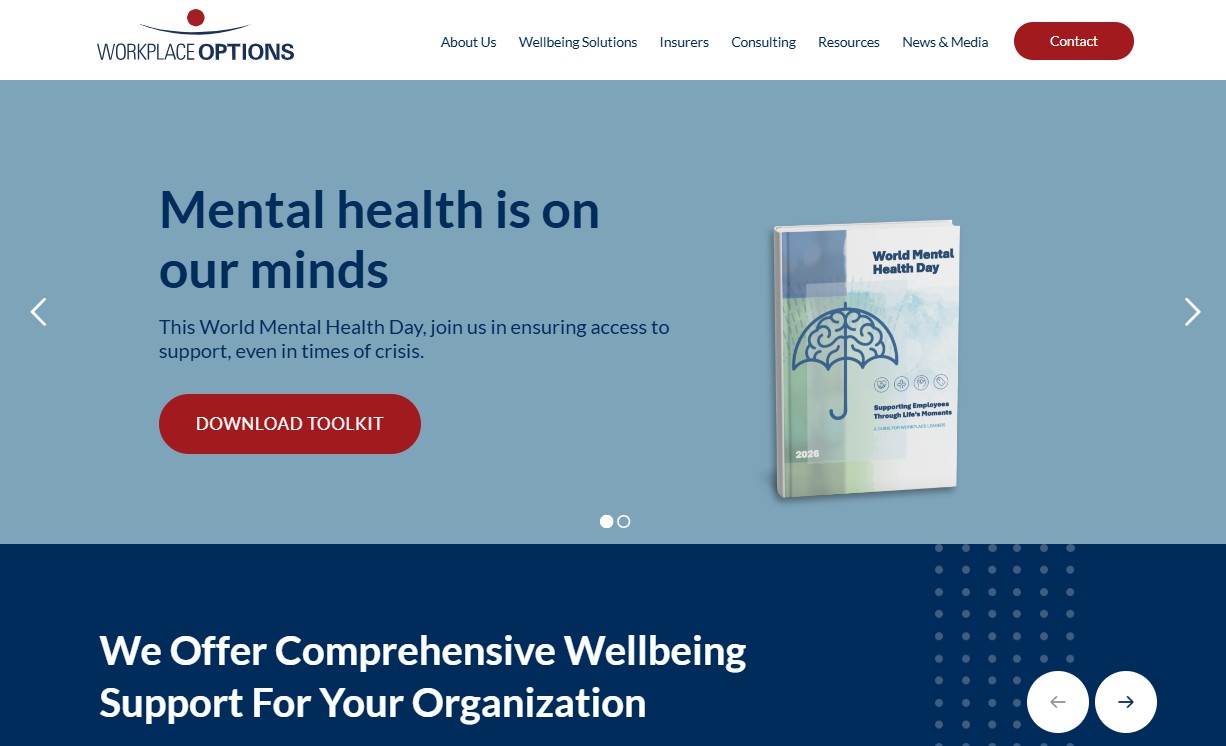Workplace Options website