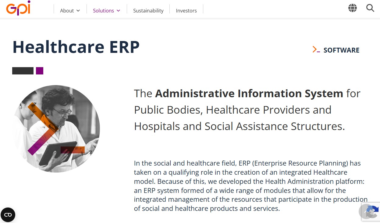 GPI Health Administration website