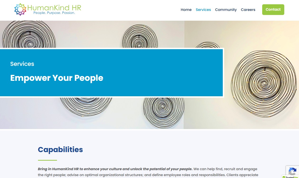 HumanKind HR website