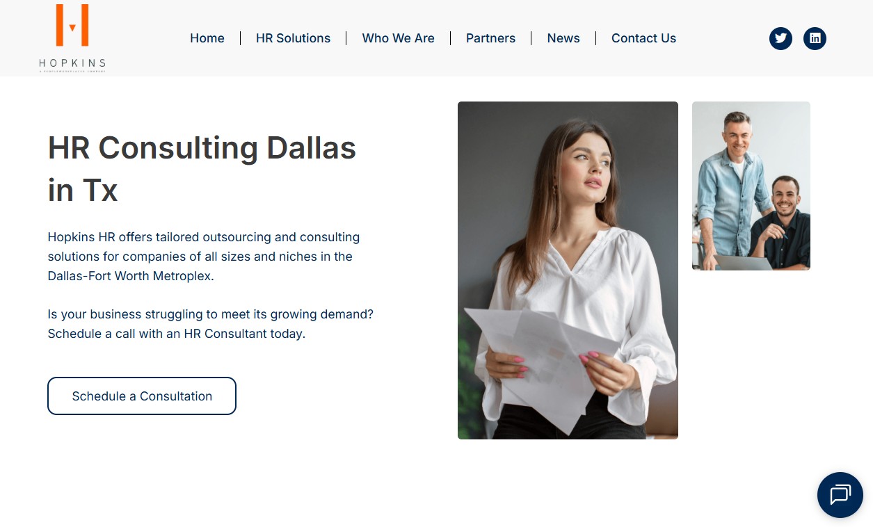 Hopkins HR website