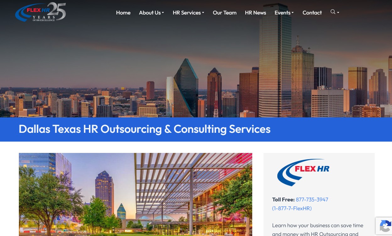 Flex HR website