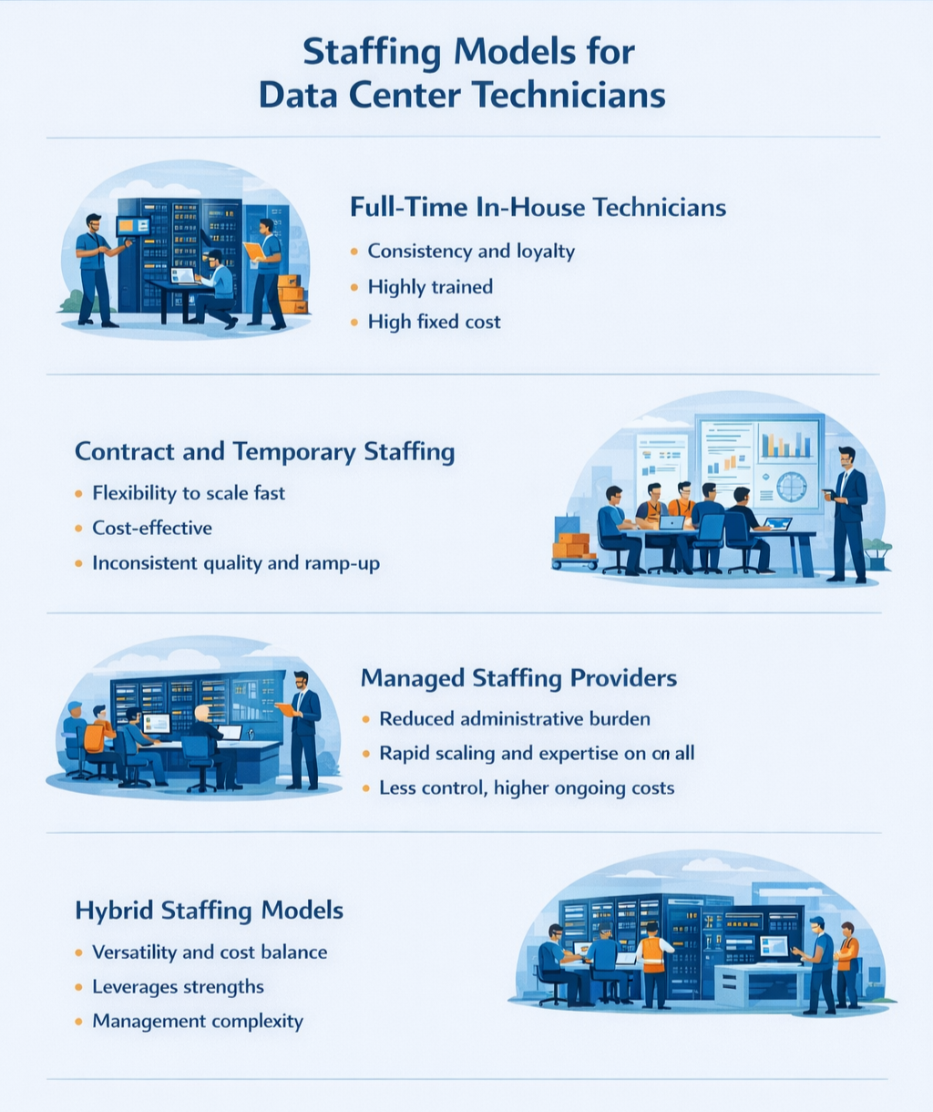 Staffing Models for Data Center Technicians